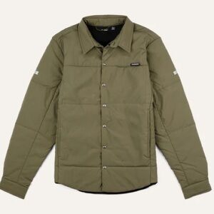 Truewerk Men’s Olive Flack Shacket Small